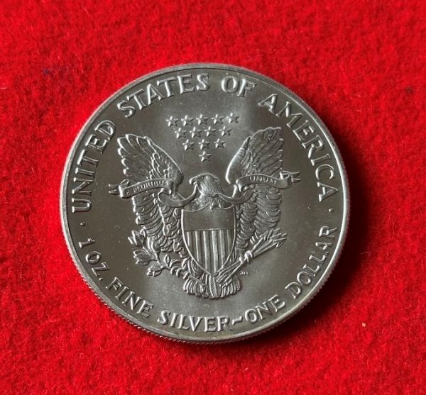 1992 AMERICAN EAGLE SILVER DOLLAR