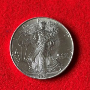 1993 AMERICAN EAGLE SILVER DOLLAR