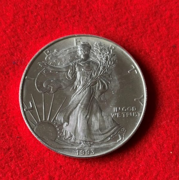 1993 AMERICAN EAGLE SILVER DOLLAR