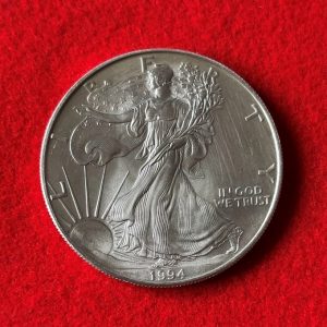 1994 AMERICAN EAGLE SILVER DOLLAR