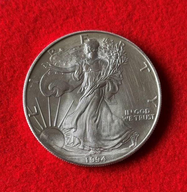 1994 AMERICAN EAGLE SILVER DOLLAR