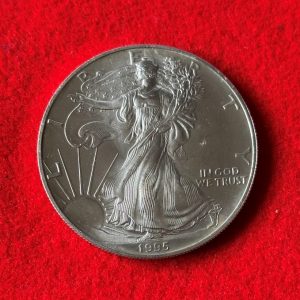 1995 AMERICAN EAGLE SILVER DOLLAR