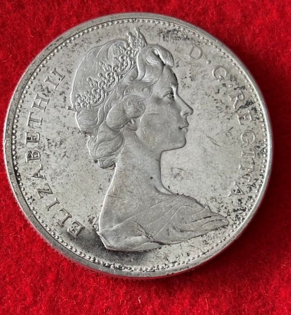 1965 CANADA SILVER ONE DOLLAR