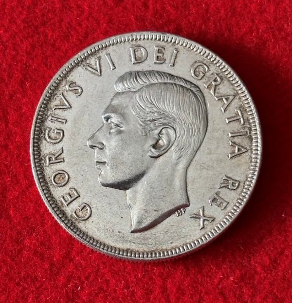 1952 CANADA SILVER ONE DOLLAR